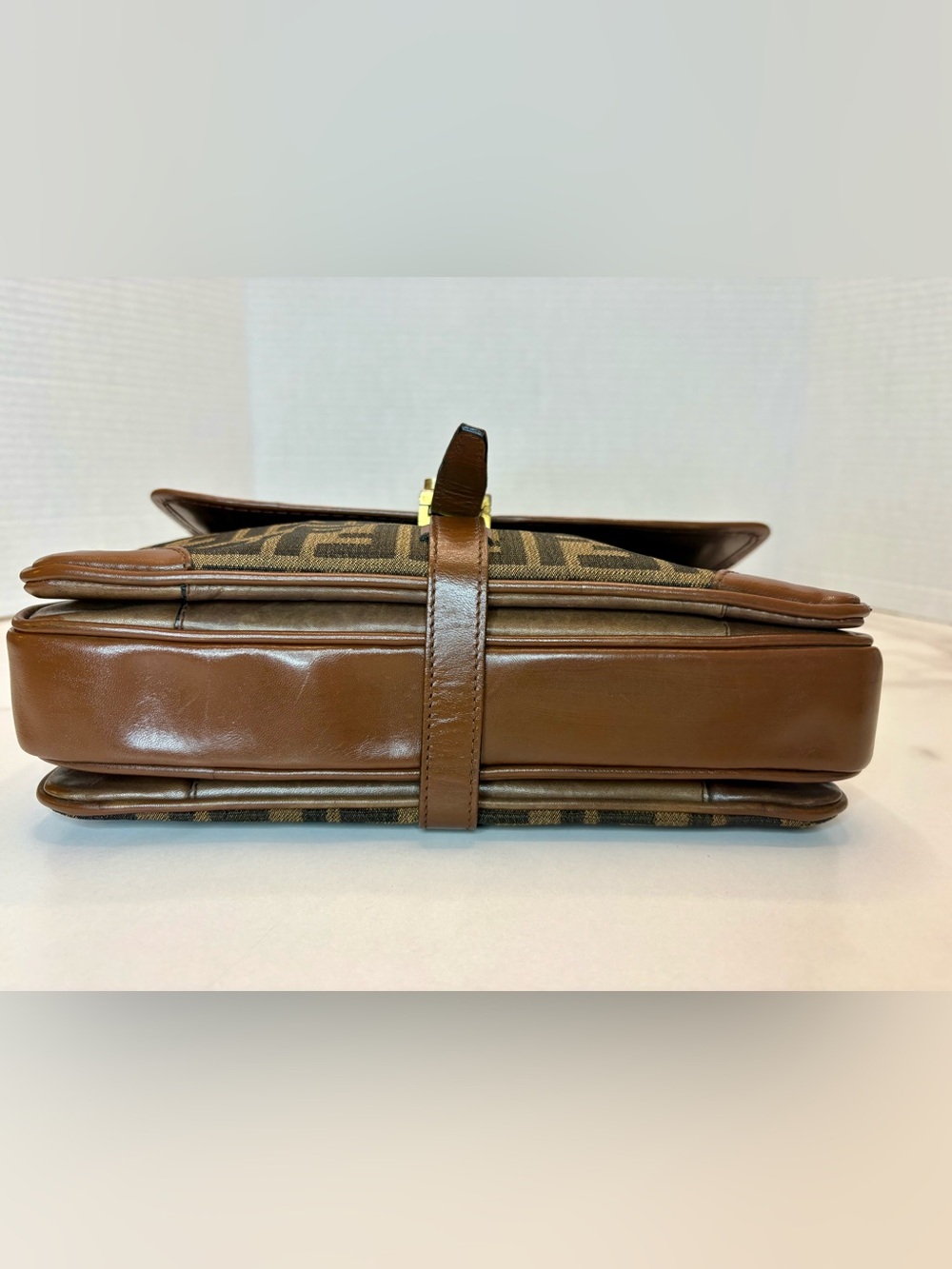 FENDI Zucca Monogram Crossbody ~Vintage - Picture 5 of 16